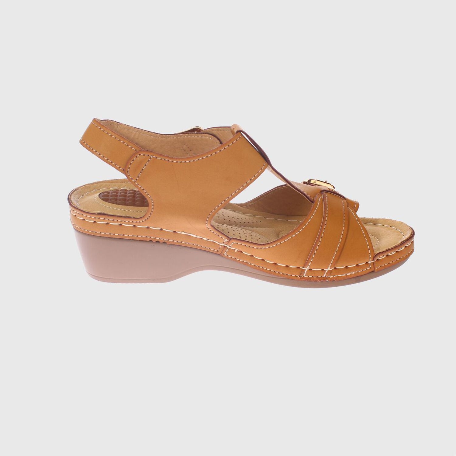 Sandalia Confort Camel Modelo Italiano Art. 5ask73329camel image number 3.0